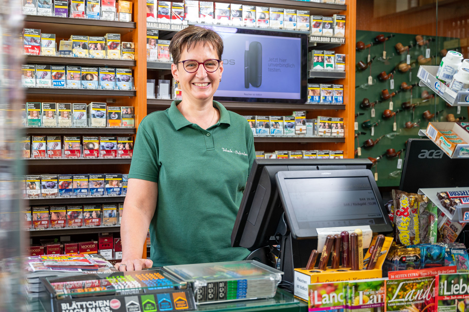 Kasse für kleinen Laden